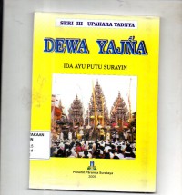 Image of Dewa Yajna: Seri III Upakara Yadnya